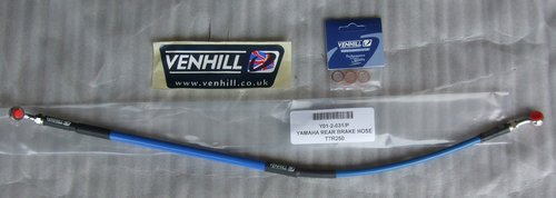 Brake Hose rear - blue - Venhill