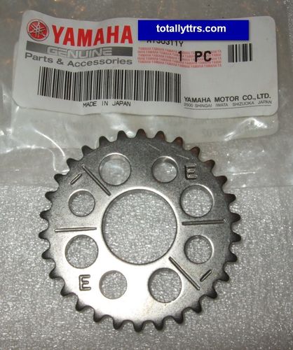 Cam Chain Sprocket - genuine Yamaha part