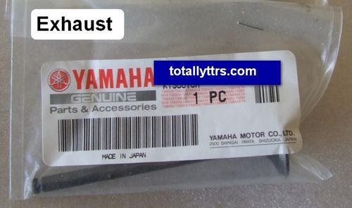 Exhaust valve - each - genuine Yamaha part