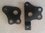 Headlight, indicator and brake hose guide brackets for blue models - per pair - used