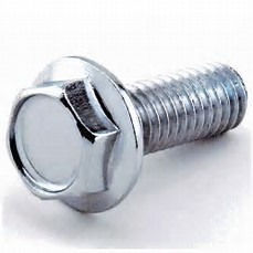 Flanged Bolts M6 x 12mm Pack of 4