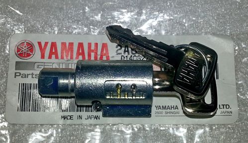 Steering lock with 2 keys - genuine Yamaha
