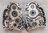 Pair of matching crankcases - used