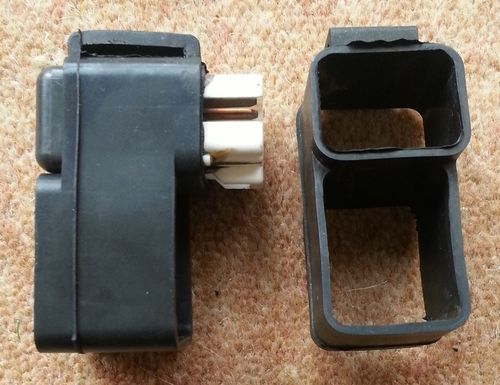 Headlight relay rubber mounting - genuine OEM part - used
